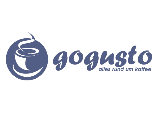 Logodesign - gogusto Alles rund um Kaffe